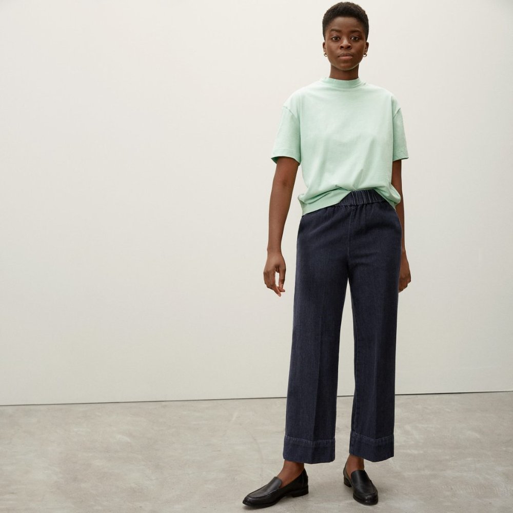 NWOT - Everlane The Easy Jean Washed Charcoal - Size 14